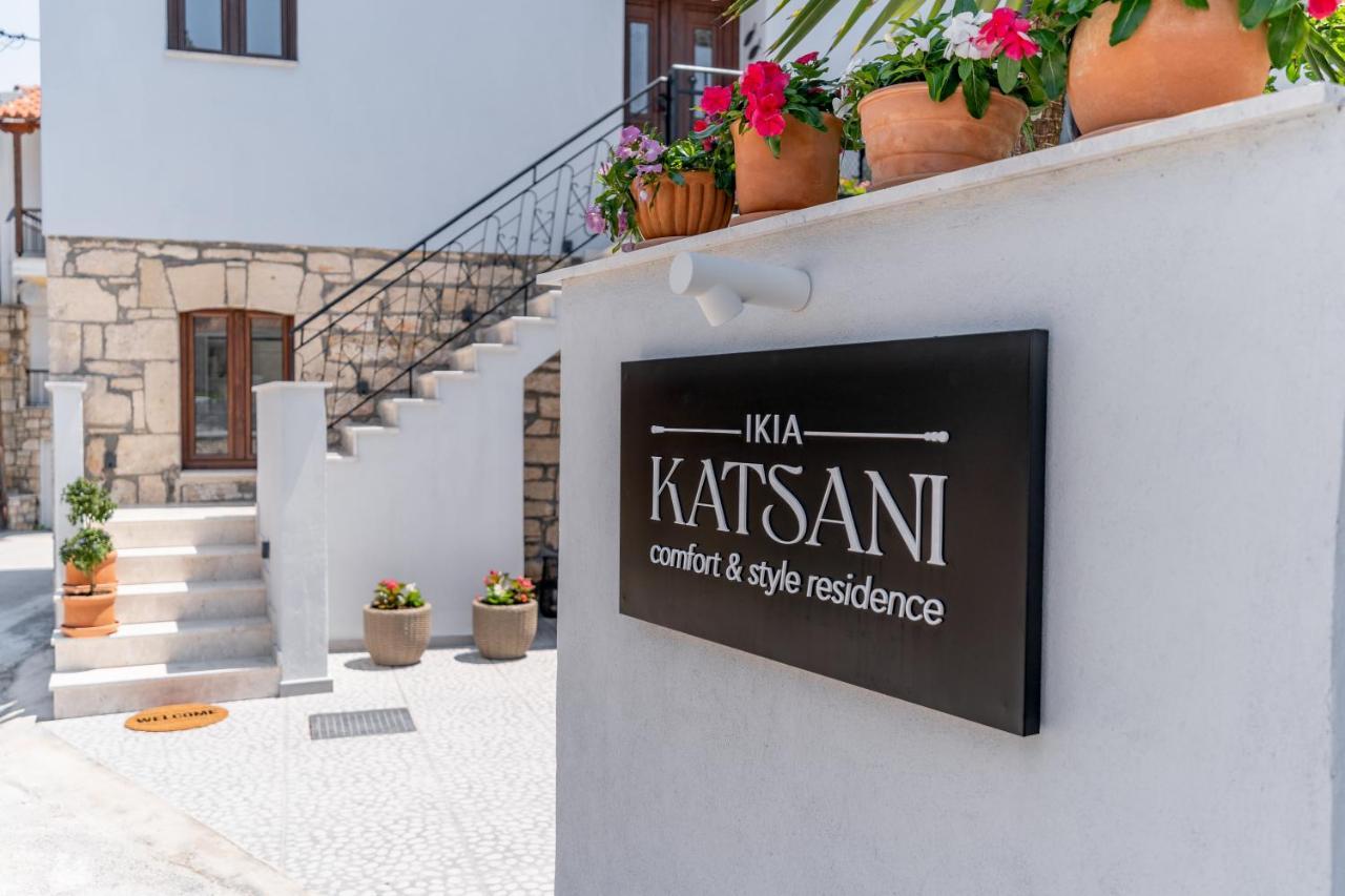 Ikia Katsani Villa Afytos Exteriör bild